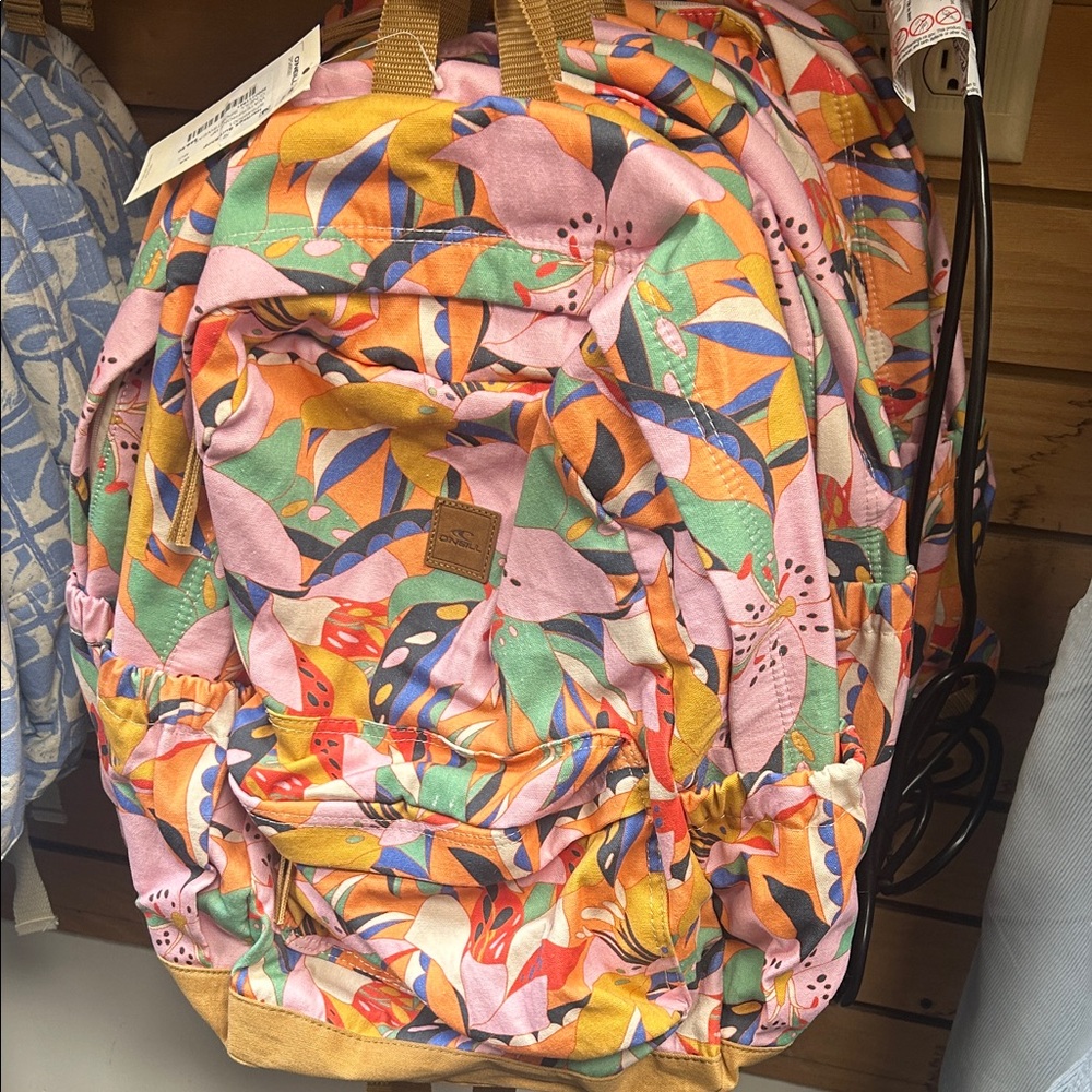 O'Neill Pink and Orange Women's Backpack